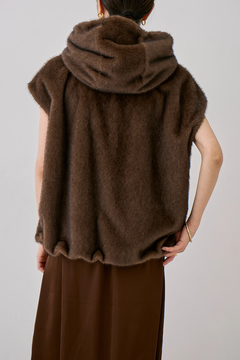 STATE OF MIND(ステートオブマインド) |fur hoodie vest