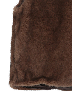 STATE OF MIND(ステートオブマインド) |fur hoodie vest