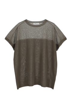 STATE OF MIND(ステートオブマインド) |sheer yoke knit
