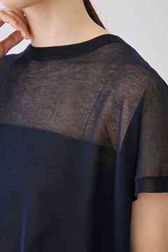 STATE OF MIND(ステートオブマインド) |sheer yoke knit