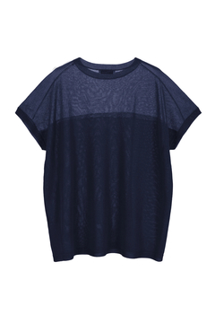 STATE OF MIND(ステートオブマインド) |sheer yoke knit