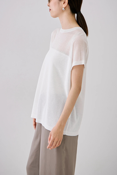 STATE OF MIND(ステートオブマインド) |sheer yoke knit