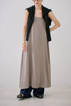 STATE OF MIND(ステートオブマインド) |satin camisole dress