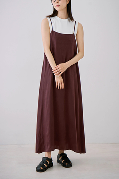 STATE OF MIND(ステートオブマインド) |satin camisole dress