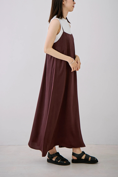 STATE OF MIND(ステートオブマインド) |satin camisole dress