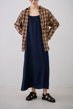 STATE OF MIND(ステートオブマインド) |satin camisole dress