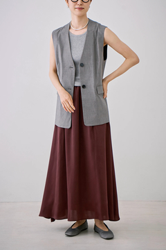 STATE OF MIND(ステートオブマインド) |soft satin skirt