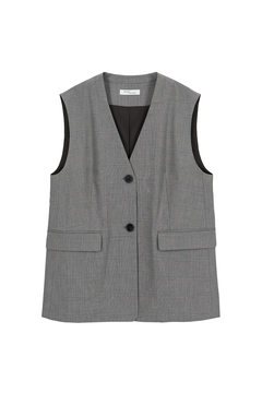 STATE OF MIND(ステートオブマインド) |deep v-neck gilet