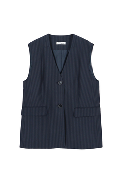 STATE OF MIND(ステートオブマインド) |deep v-neck gilet