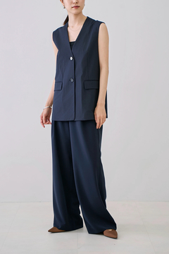 STATE OF MIND(ステートオブマインド) |deep v-neck gilet
