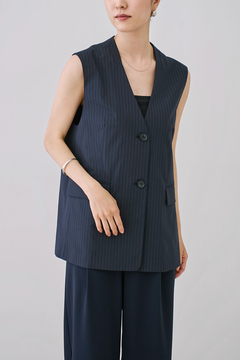 STATE OF MIND(ステートオブマインド) |deep v-neck gilet