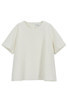 STATE OF MIND(ステートオブマインド) |boucle jacquard top