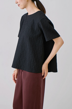 STATE OF MIND(ステートオブマインド) |boucle jacquard top