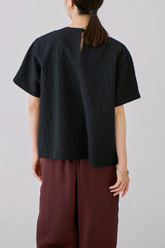 STATE OF MIND(ステートオブマインド) |boucle jacquard top