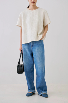 STATE OF MIND(ステートオブマインド) |boucle jacquard top
