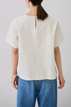 STATE OF MIND(ステートオブマインド) |boucle jacquard top