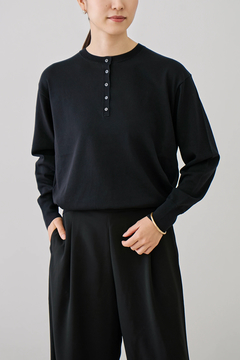 STATE OF MIND(ステートオブマインド) |clean henley knit