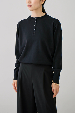 STATE OF MIND(ステートオブマインド) |clean henley knit