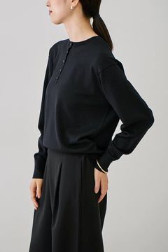 STATE OF MIND(ステートオブマインド) |clean henley knit