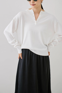 STATE OF MIND(ステートオブマインド) |clean henley knit