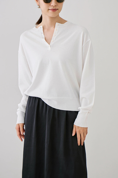 STATE OF MIND(ステートオブマインド) |clean henley knit