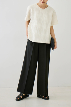 STATE OF MIND(ステートオブマインド) |straight tuck pants