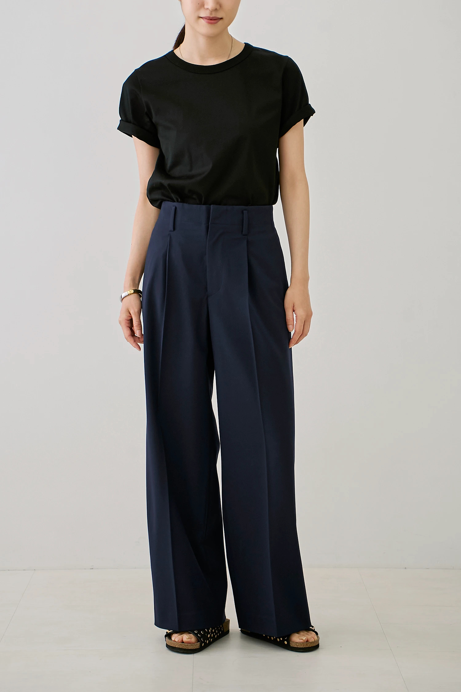 STATE OF MIND（ステートオブマインド）｜straight tuck pantsアイテム