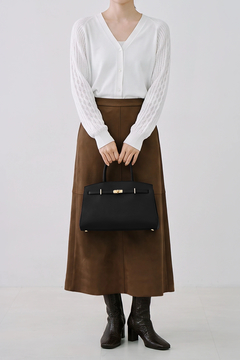STATE OF MIND(ステートオブマインド) |eco suede skirt