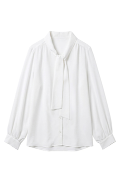 STATE OF MIND(ステートオブマインド) |drape tie blouse