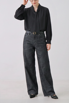 STATE OF MIND(ステートオブマインド) |drape tie blouse