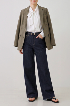 STATE OF MIND(ステートオブマインド) |drape tie blouse