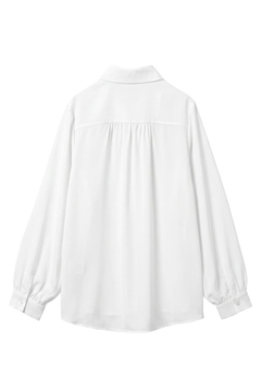 STATE OF MIND(ステートオブマインド) |drape tie blouse
