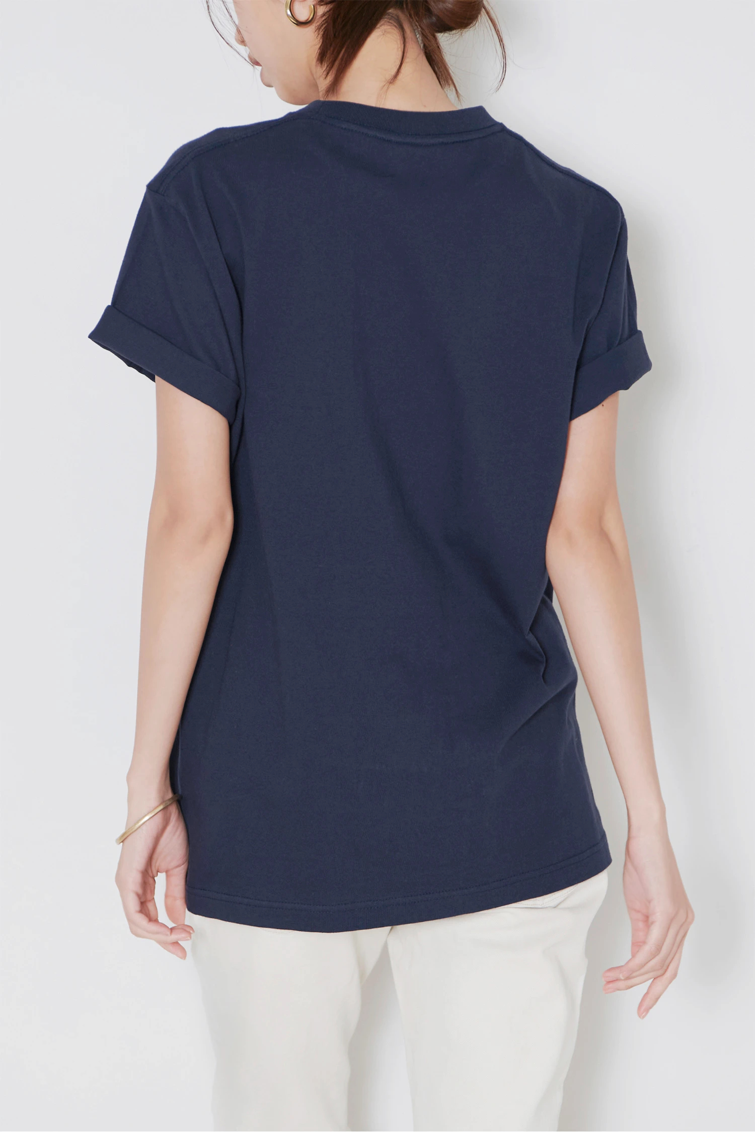 Organic Emotion デニム切替Tシャツ 日本未入荷 在庫確認要 antiqua リングスナップ デニムシャツ メンズ トップス 綿 送料