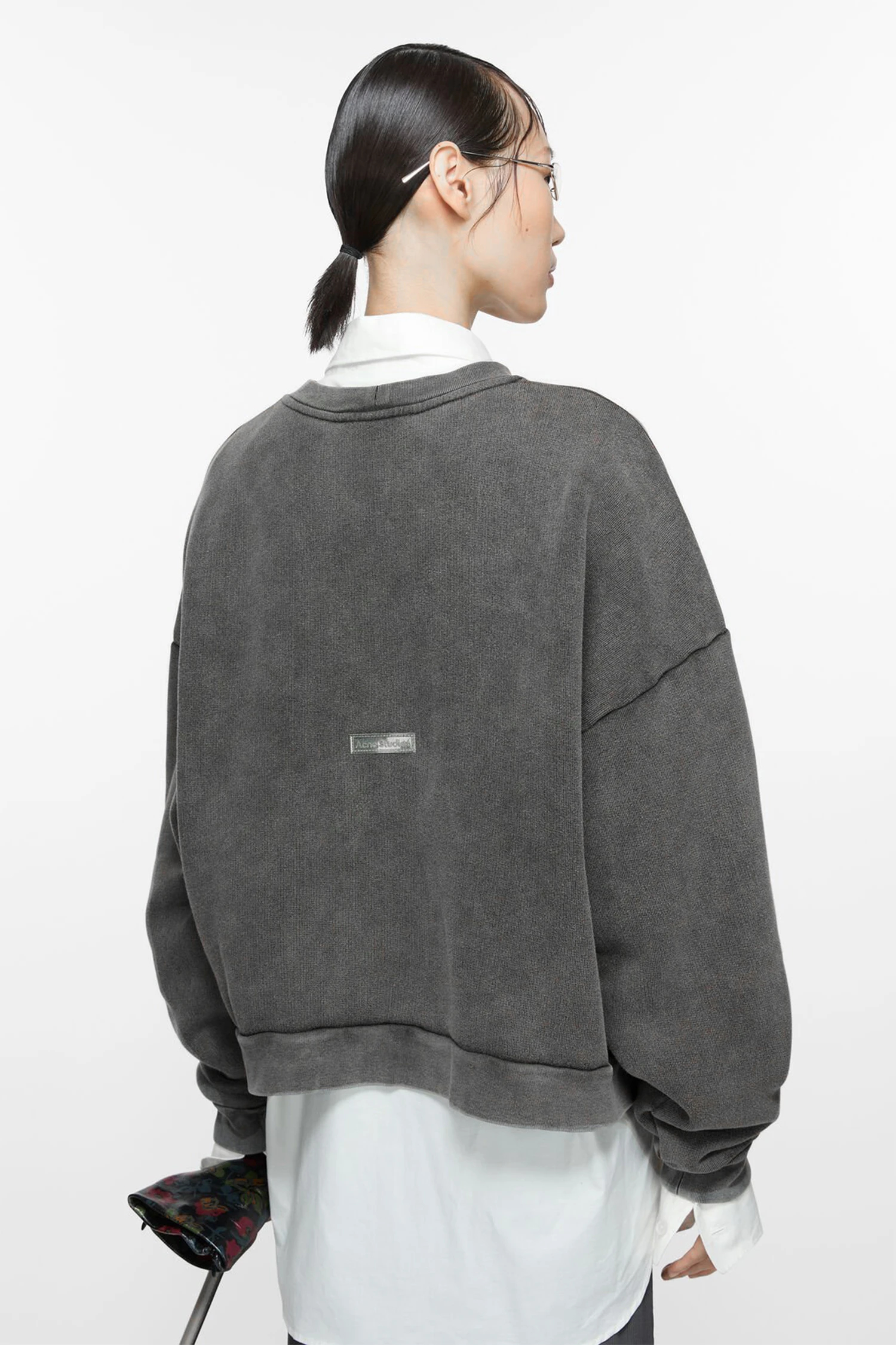アクネ ストゥディオズ Acne Studios FN-UX-SWEA000017 ロゴワッペンセーター トレーナー XS パープル /MI ■OS ユニセックス Acne Studios（アクネ ストゥディオズ）｜FN-UX-SWEA000017