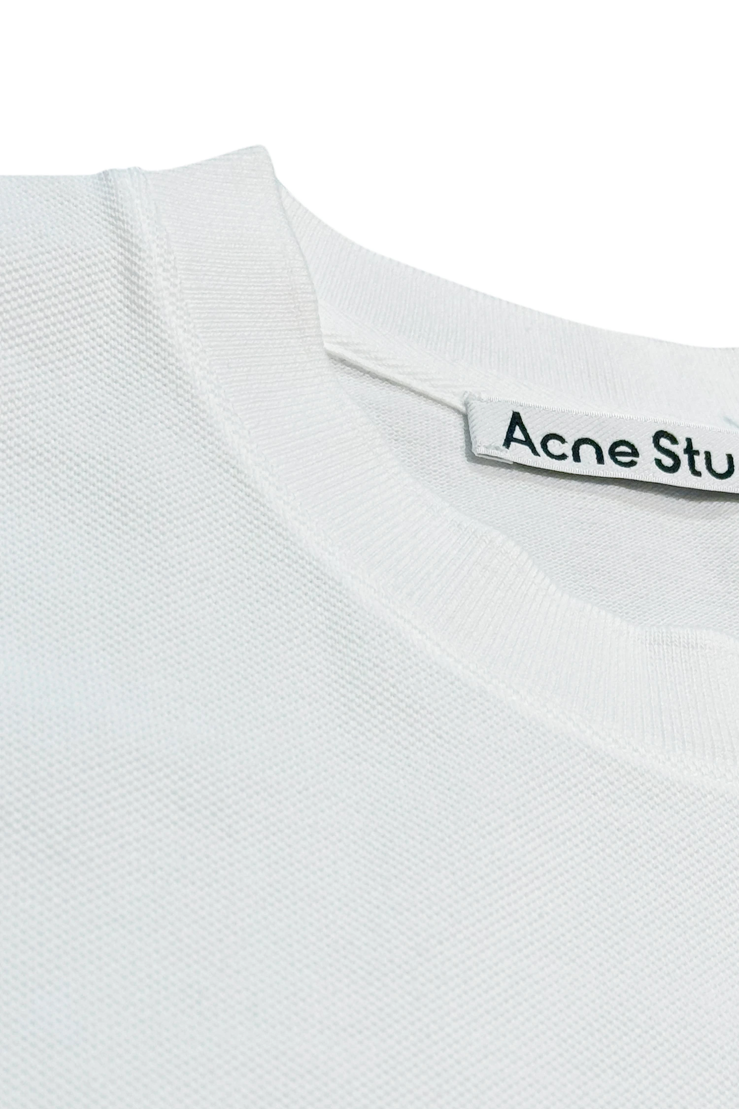 【国内送関税込】ACNE STUDIOS ☆ スリンキーリブTシャツ アクネストゥディオズ Acne Studios Acne Studios Tシャツ Face