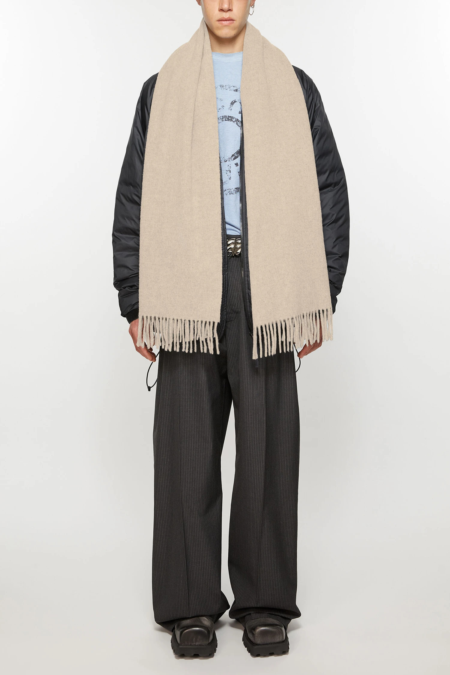新品未使用AcneStudios アクネ　ストライプデザインコート Acne Studios（アクネ ストゥディオズ）｜FN-WN-OUTW000731