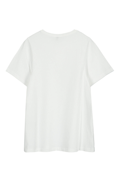 TOTEME(トーテム) |Curved seam tee