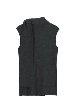 TOTEME(トーテム) |Sleeveless scarf knit