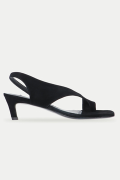 TOTEME(トーテム) |Suede Heeled Thong Sandals
