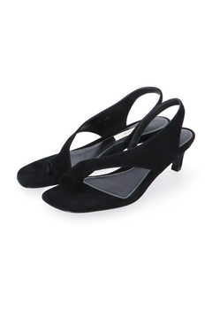TOTEME(トーテム) |Suede Heeled Thong Sandals