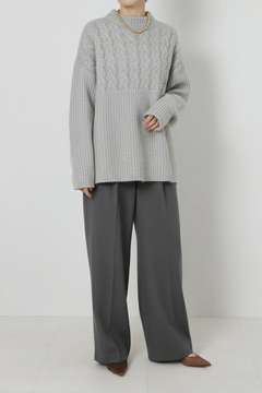 CECILIE BAHNSEN(セシリー・バンセン) |BELINDA JUMPER CABLE KNIT