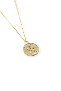 chibi jewels(チビ・ジュエルズ) |One Dime Coin Necklace