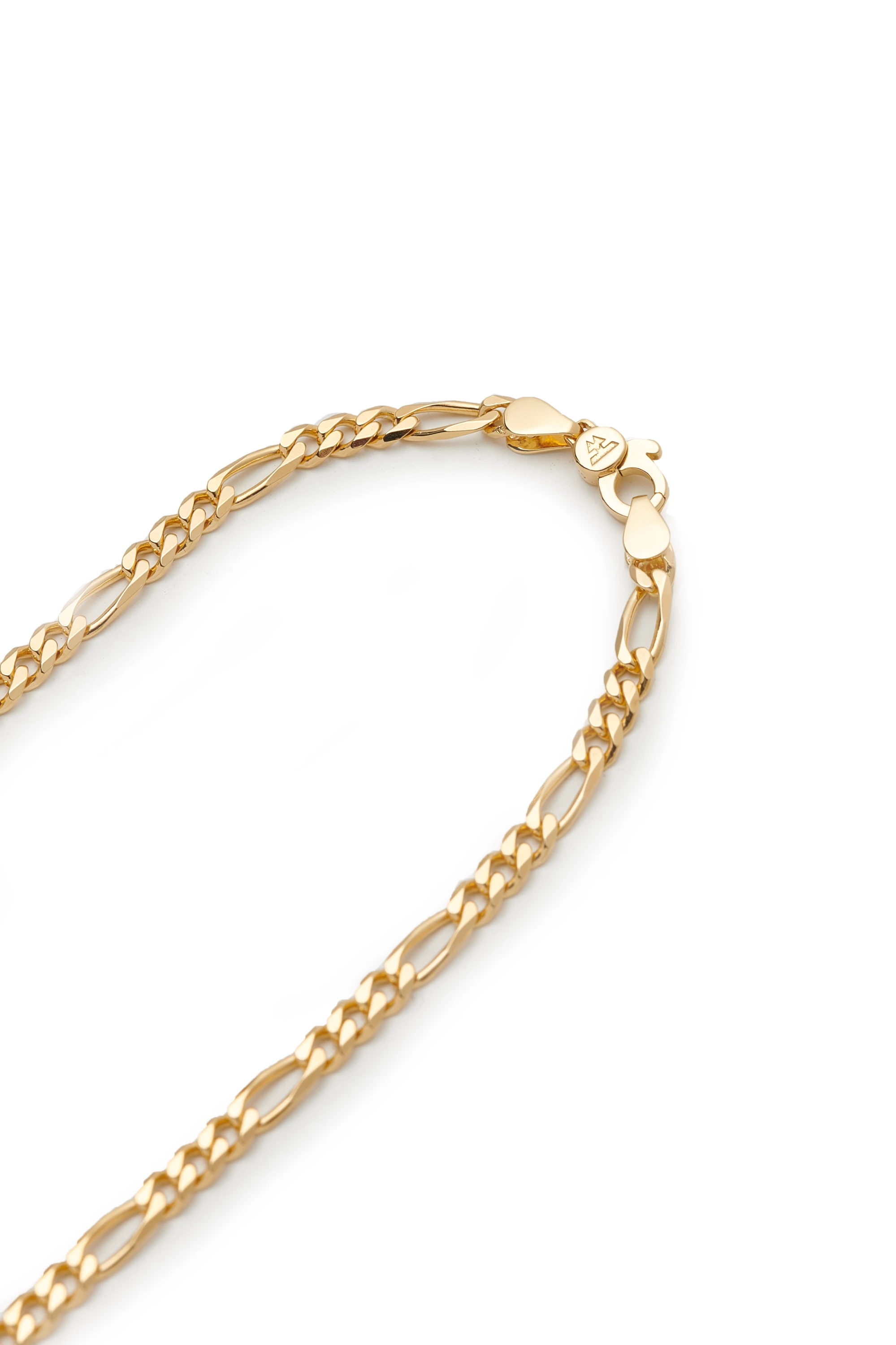 TOMWOOD トムウッド Figaro Chain Necklace Thick Gold メンズ