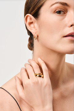 TOMWOOD(トムウッド) |Liz Hoops Pave Gold