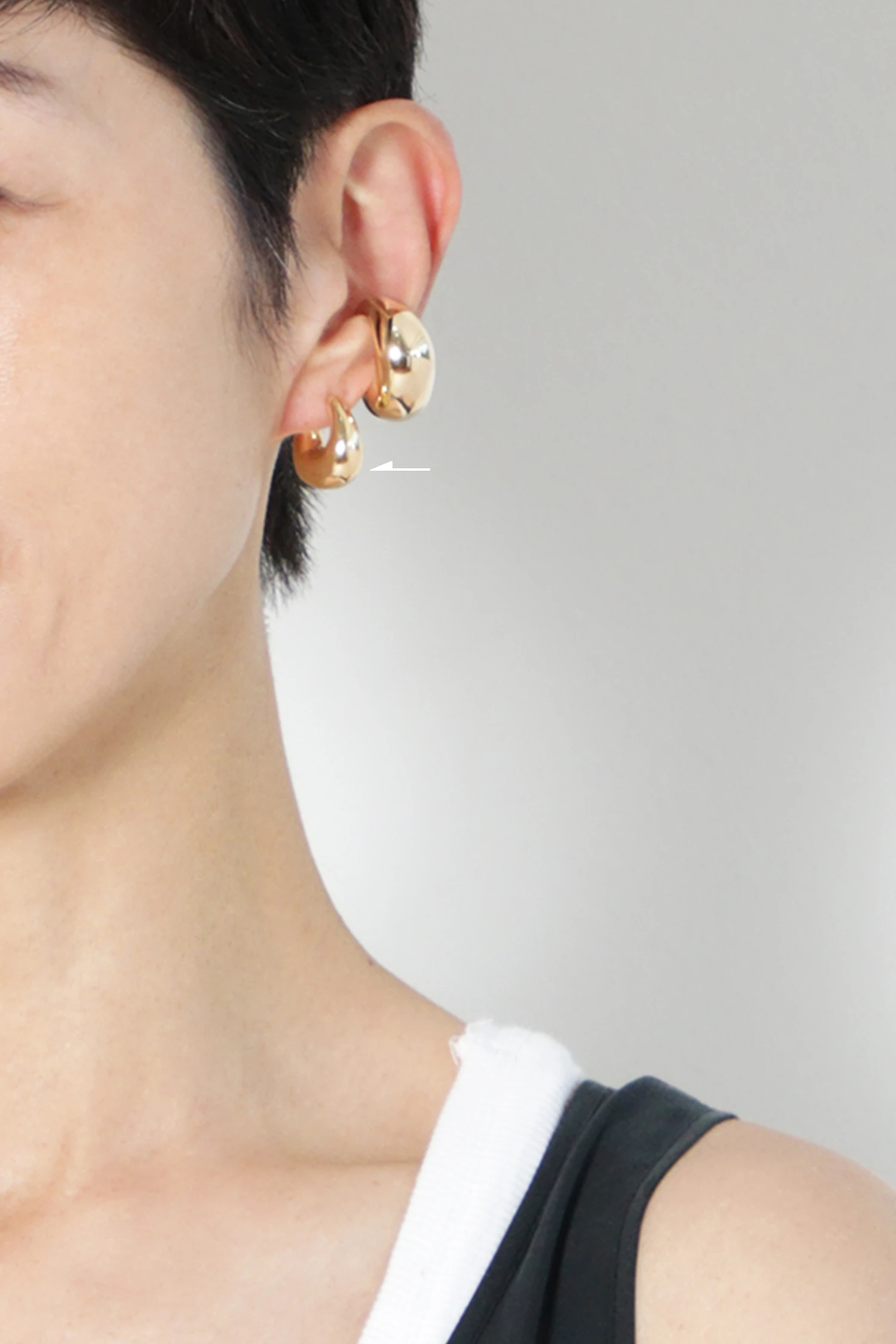 TOMWOOD（トムウッド）｜Bao Hoops Small Goldアイテムの詳細