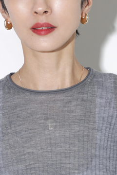 TOMWOOD(トムウッド) |Pebble Hoops Medium Gold