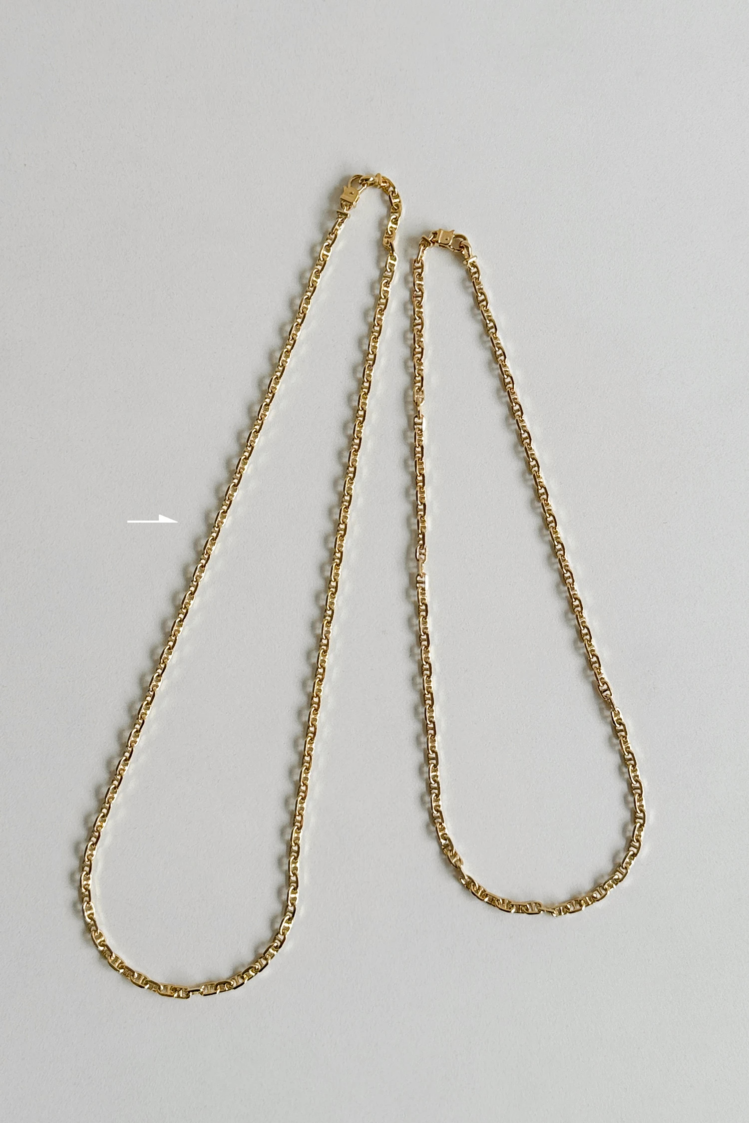 TOMWOOD（トムウッド）｜Cable Chain Gold 20.5inchアイテムの詳細