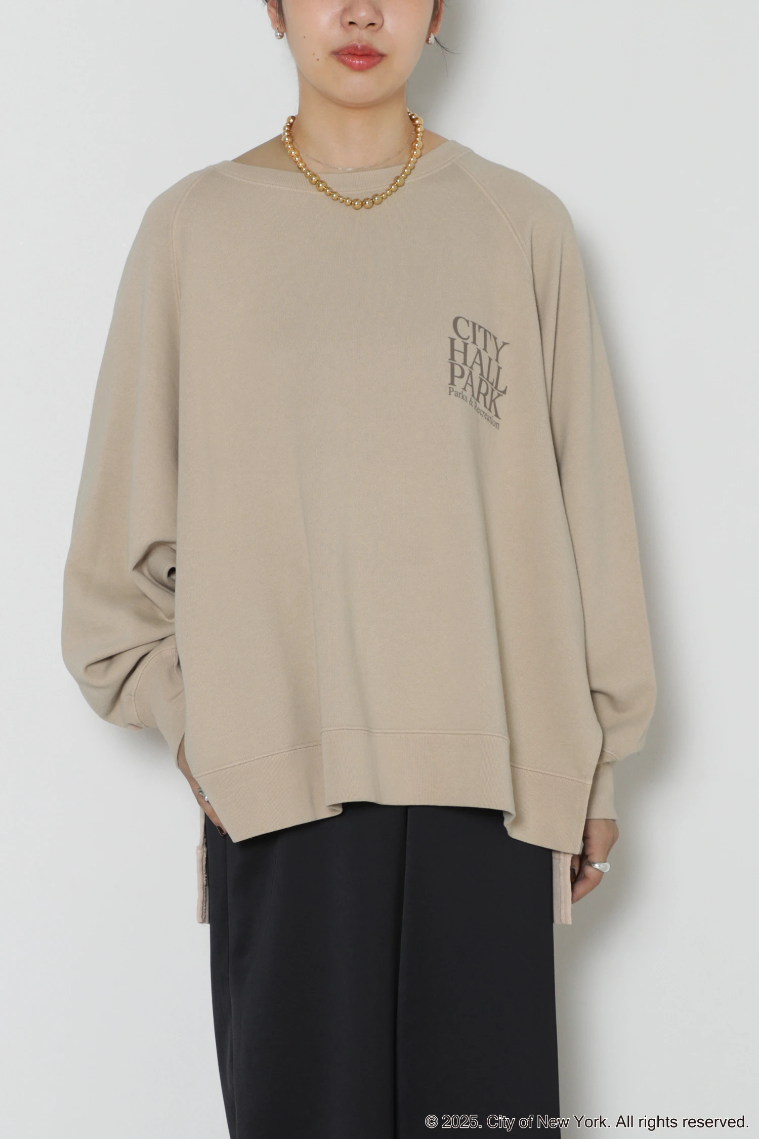 〈6〉ROKU STAY GOLD ITEMS スウェット 6 ROKU ロク STAY GOLD ITEMS スウェットL