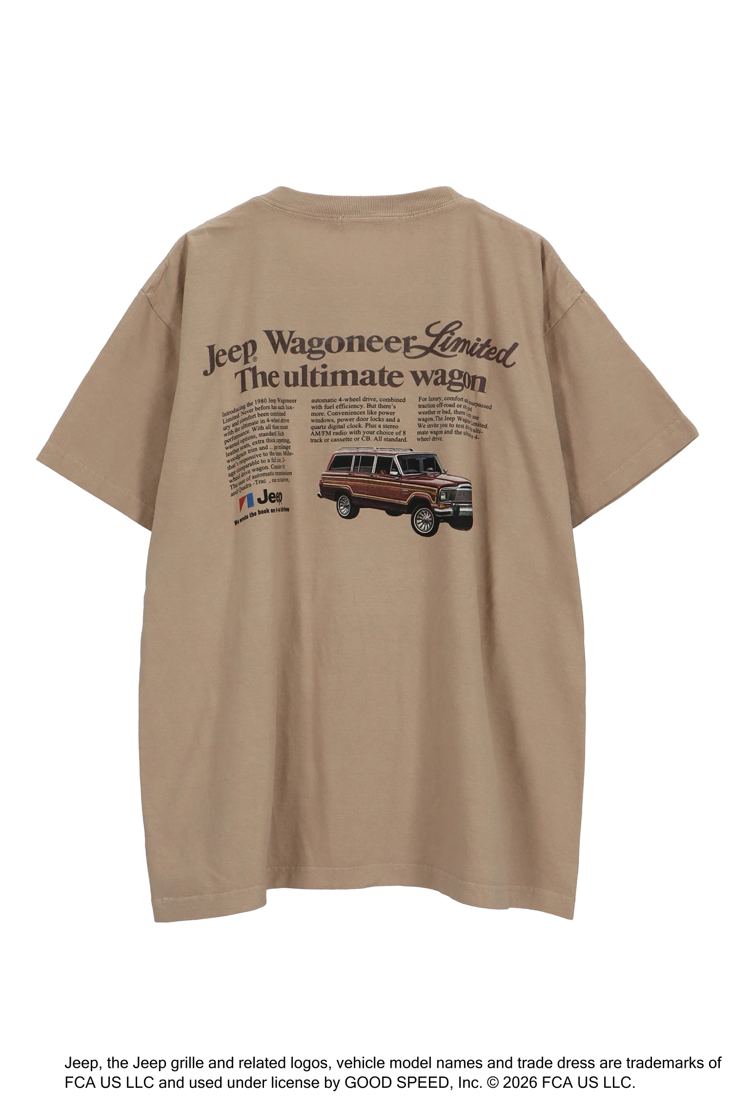 Good Rock Speed（グッドロックスピード）｜JEEP Tshirtアイテムの詳細