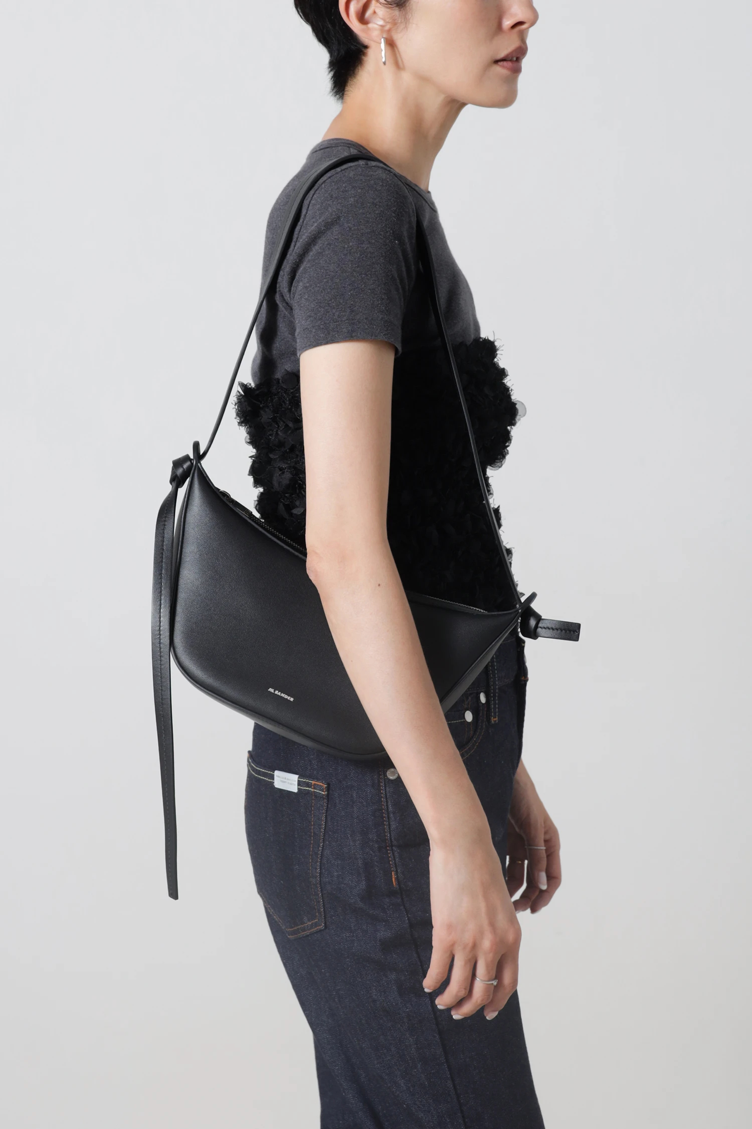 JILSANDER ジルサンダー ネックストラップ バッグ 中古・古着通販】JIL SANDER (ジルサンダー) ネックストラップ